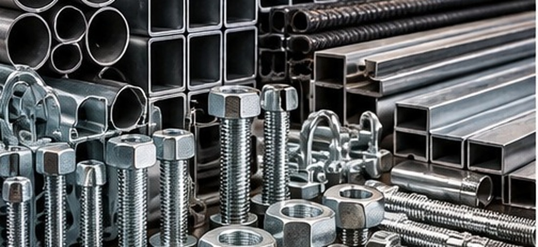 Construction hardware, fasteners and steel products